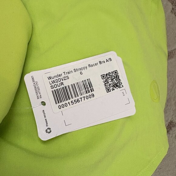 Lululemon SET Lightweight High Rise Tennis Skirt + Wunder Strappy Bra Sour Grape - Picture 14 of 14